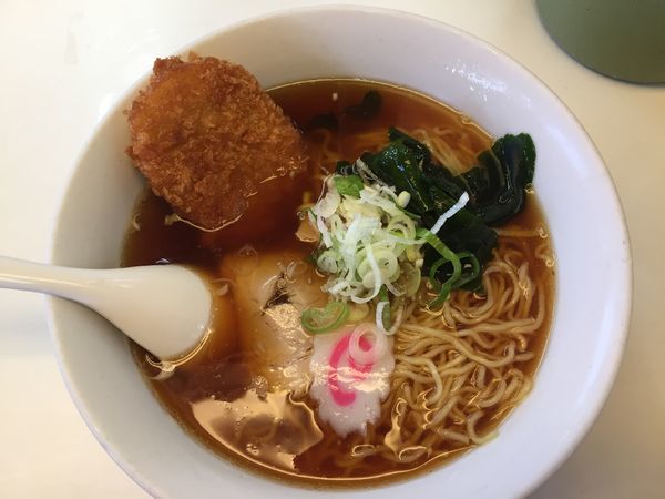 「コロッケラーメン¥610」@東武ラーメンの写真