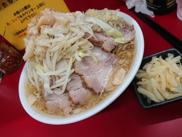 「小豚 千切生姜」@ラーメン二郎 神田神保町店の写真