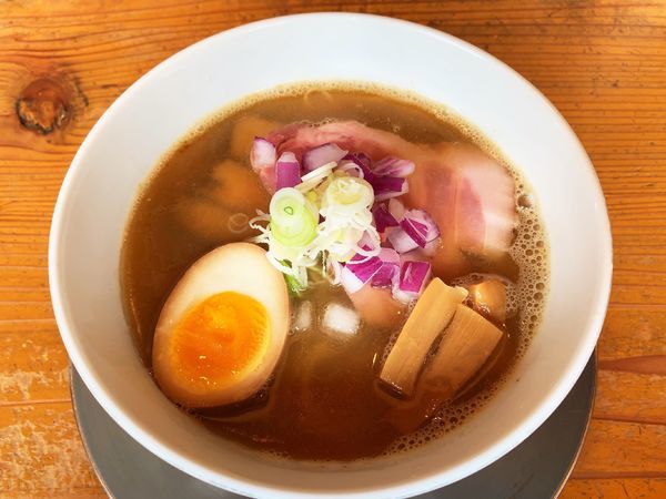 「煮干しそば 汐」@らぁ麺 めん奏心の写真