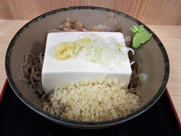 「豆腐一丁そば￥470」@名代 箱根そば 湘南台店の写真