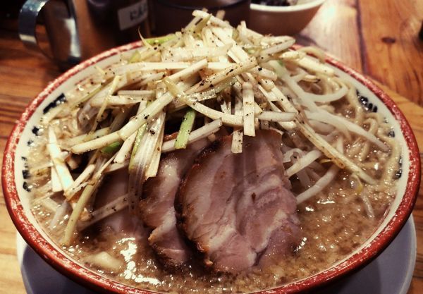 「ネギラーメン」@らーめん バリ男 日本橋店の写真