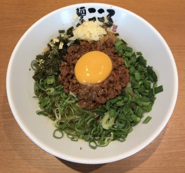 「台湾まぜそば」@麺屋こころ 溝の口店の写真