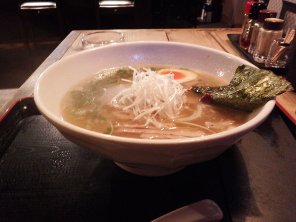 「大江戸煎酒ラーメン　１／２」@ひろの亭の写真