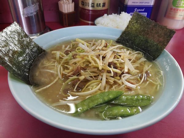 「ネギラーメン&小ライス」@ラーメンショップ 羽村店の写真