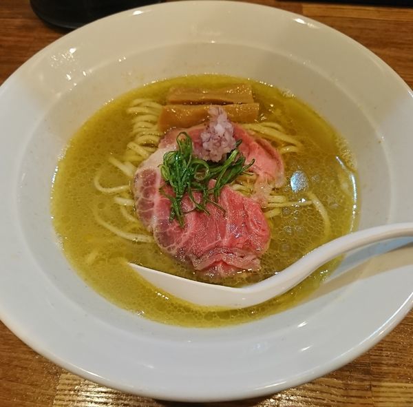 「蟹出汁そば」@麺処 青野の写真