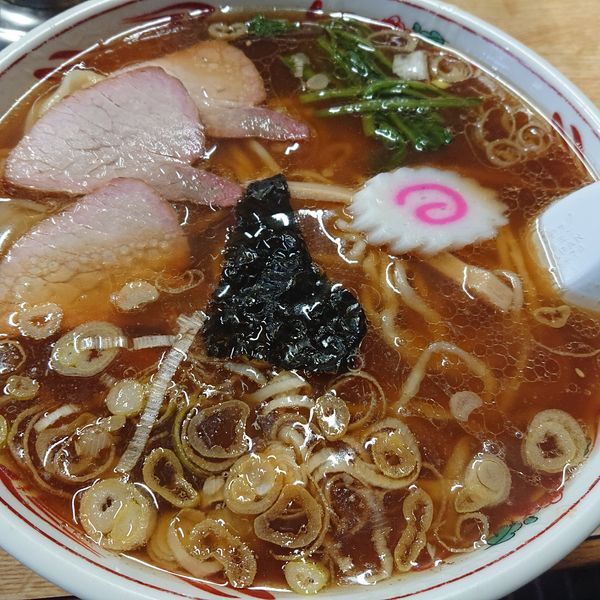 「ワンタンメン800円」@手打ちラーメン みうらの写真