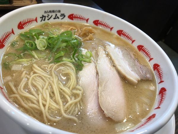 「濃厚あら焼鶏白湯そば 780円」@あら焼鶏白湯 カシムラの写真