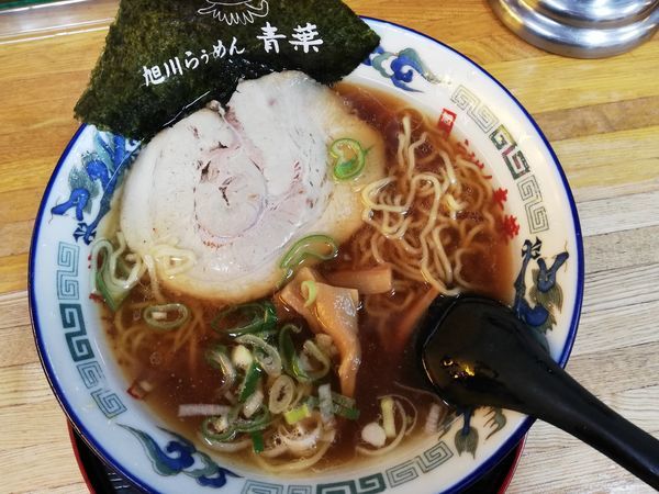 「醤油らぅめん」@旭川らぅめん青葉 本店の写真