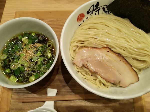 「ホロホロ南蛮キジつけ蕎麦:900円(大盛:100円)」@中華蕎麦 時雨の写真