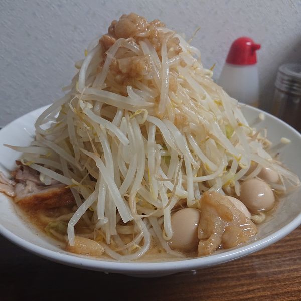 「ラーメン780円、うずら5個100円」@ラーメン武丸の写真