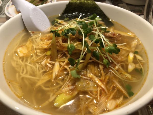 「ネギ塩ラーメン」@謝謝ラーメンの写真