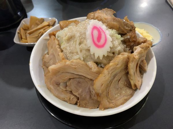 「塩バターまぜそば」@麺屋 とん嬉の写真