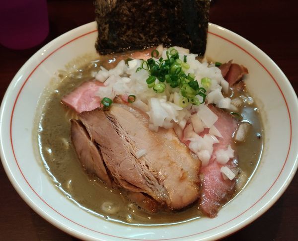 「濃厚煮干しそば＋チャーシュー」@零一弐三の写真