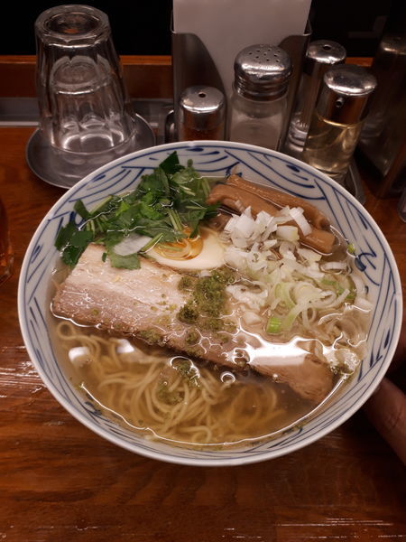 「和風柚子拉麺730円」@麺屋ひょっとこの写真