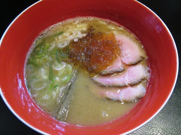 「魚介豚骨醤油（850円）」@men-eiji HIRAGISHI BASEの写真