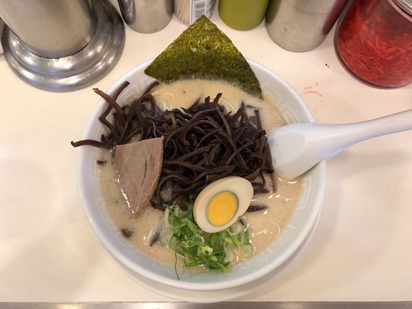 「きくらげラーメン」@博多天神 新宿東口駅前店の写真