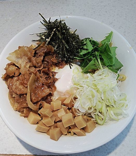 「醤油まぜそば 830円」@麺屋 久兵衛の写真