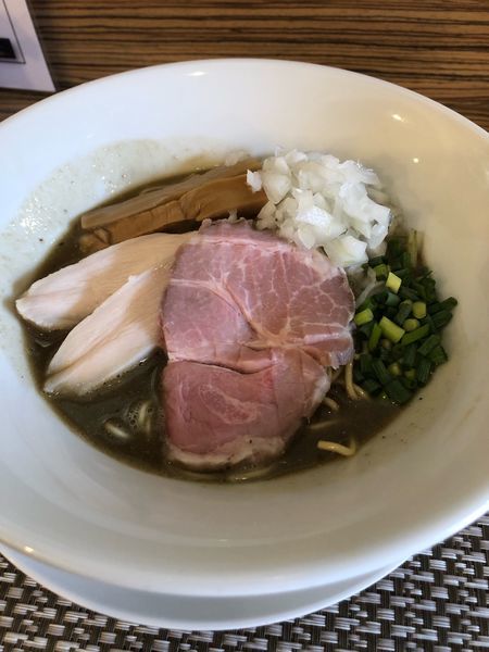 「濃厚煮干しらーめん」@つけ麺 和の写真