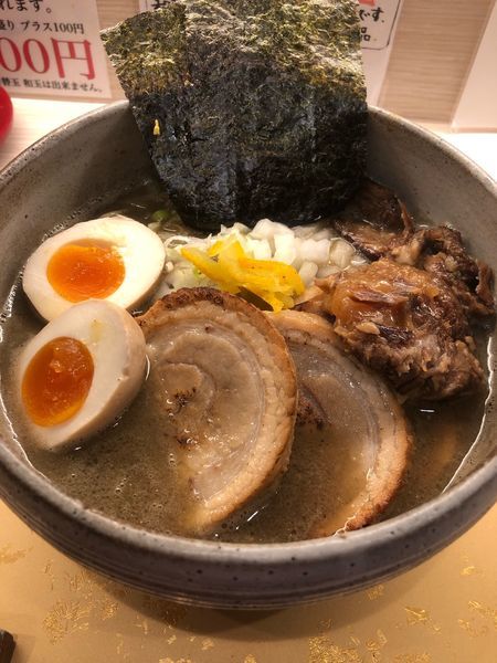 「特製煮干そば」@麺屋 音 柏店の写真