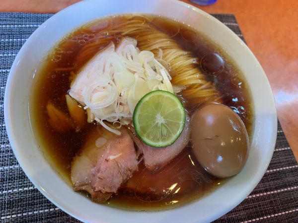 「天草大王の中華そばセット1000円」@柴崎亭の写真