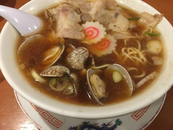 「あさり醤油」@末廣ラーメン本舗 高田馬場分店の写真