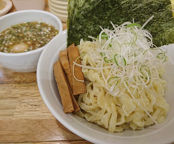 「塩つけ麺+味玉+のり(1000円)」@麺屋 つるるの写真