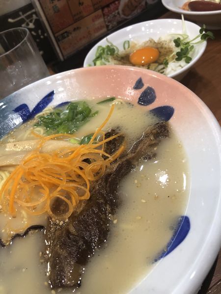 「亀王ラーメン」@九州らーめん 亀王 森ノ宮店の写真