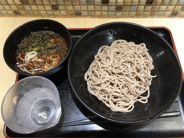 「辛つけ麺(¥450)」@濱そば 横浜店の写真