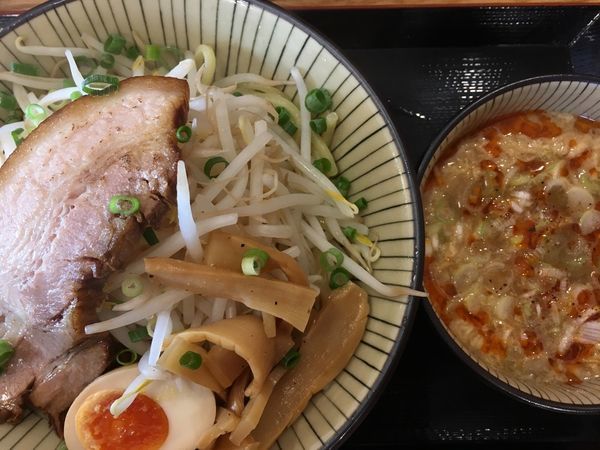 「スーラーつけ麺(中) 750円」@優勝軒 日立店の写真