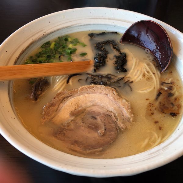 「稲庭中華そば(770円)」@鶏そばや 竜神洞の写真