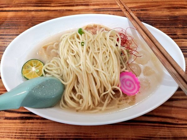 「期間限定 冷やしらーめん あさりだし味」@麺屋 はちれんの写真