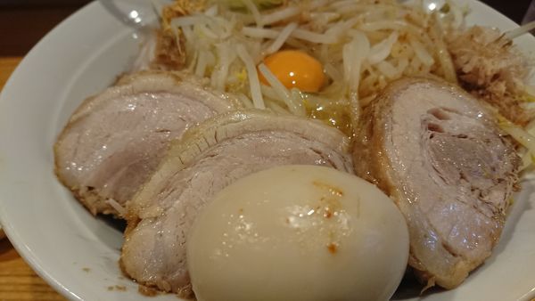 「まぜそば」@麺 たなかの写真