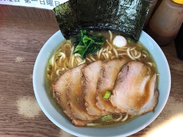 「チャーシューメン 中 1,000円」@ラーメン壱六家 磯子本店の写真