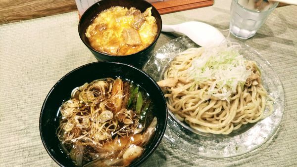 「鴨汁つけそば」@らーめん 鴨to葱の写真