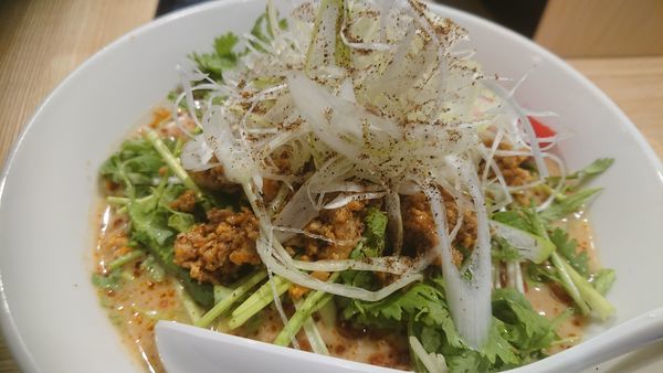 「冷やしパクチー担々麺（限定）」@中華ソバ ビリケンの写真