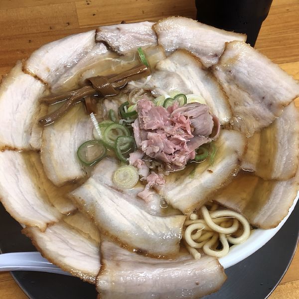 「バラそば（中）」@中華そば ひらこ屋の写真