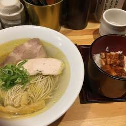 ランチセット 塩そば＋ひつまぶし