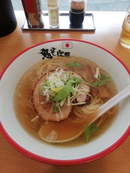 「鬼塩らぁ麺　850円」@鬼そば 藤谷の写真