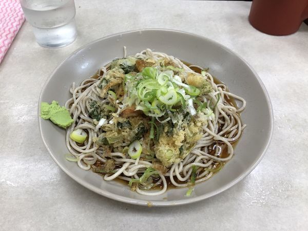 「冷しかき揚げそば」@八兆の写真