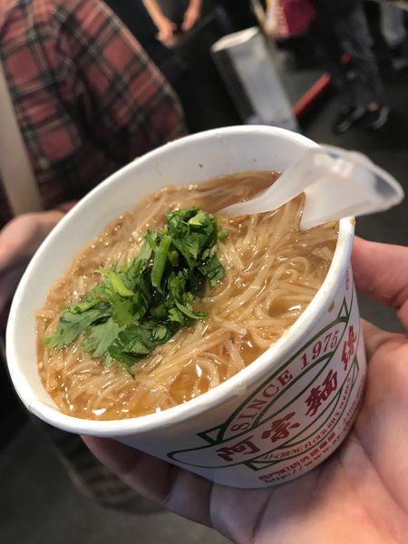「大腸麺線」@阿鑫麺線 南陽店の写真