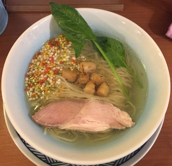 「貝だしラーメン800円」@SALT AIRの写真