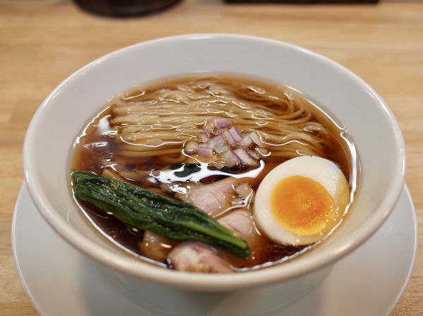 「鶏と魚の醤油そば…850円」@ガチ麺道場の写真