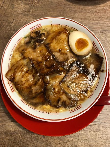 「玉子とじラーメン」@焼豚ラーメン 弥太郎 豊川本店の写真