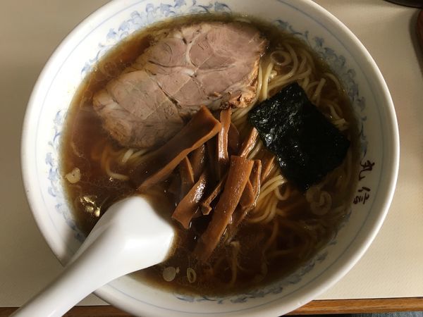 「ラーメン+餃子」@中華そば 丸信の写真