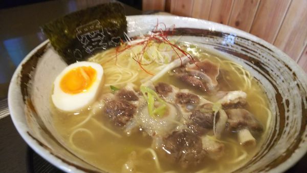 「テールラーメン 750円」@中華そば 龍の髭の写真