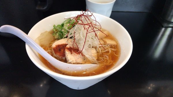「冷やし煮干しラーメン」@煮干中華そば のじじR 本所吾妻橋の写真