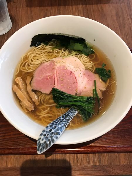 「ラーメン山椒 白醤油 800円」@メンドコロ Kinariの写真