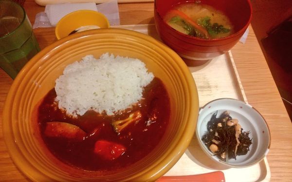 「夏野菜のトマトハヤシごはん」@マルモキッチン ルミネ横浜店の写真