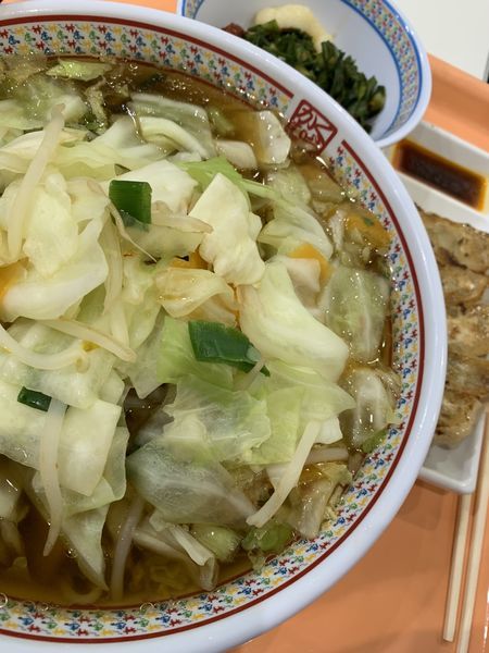 「野菜いっぱいラーメン」@どうとんぼり神座 イオンモールナゴヤドーム前店の写真