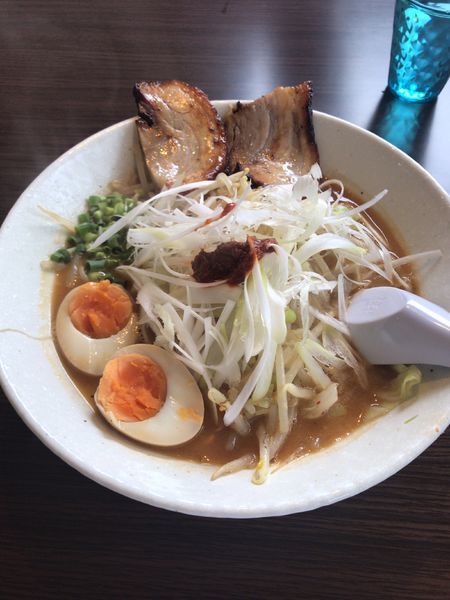 「味噌ラーメン➕麺固め」@麺屋 龍次 浪江店の写真